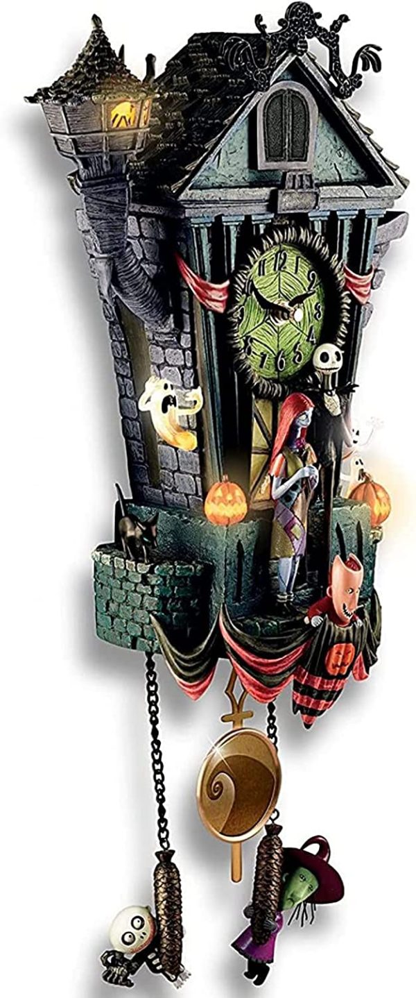 Mavoorick Reloj de Pared Halloween